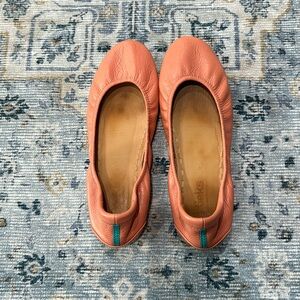 Tieks Peach Poppy size 9